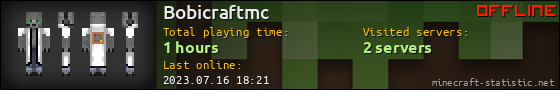 Bobicraftmc userbar 560x90