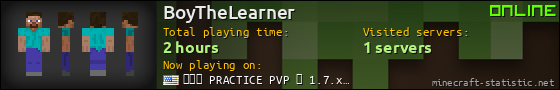 BoyTheLearner userbar 560x90