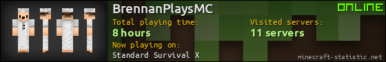 BrennanPlaysMC userbar 560x90