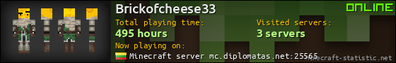 Brickofcheese33 userbar 560x90