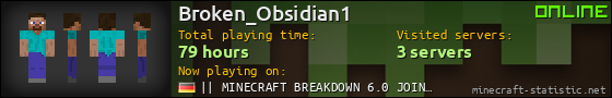 Broken_Obsidian1 userbar 560x90