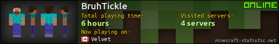 BruhTickle userbar 560x90