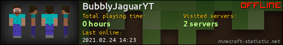 BubblyJaguarYT userbar 560x90