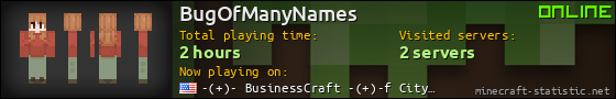 BugOfManyNames userbar 560x90