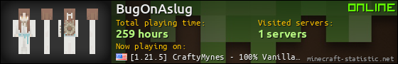 BugOnAslug userbar 560x90