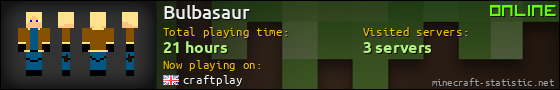 Bulbasaur userbar 560x90