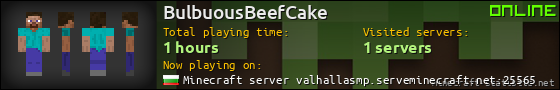 BulbuousBeefCake userbar 560x90