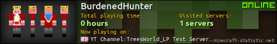 BurdenedHunter userbar 560x90