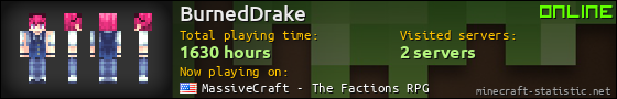 BurnedDrake userbar 560x90