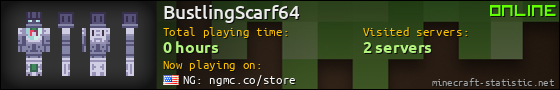 BustlingScarf64 userbar 560x90