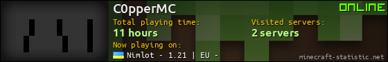 C0pperMC userbar 560x90