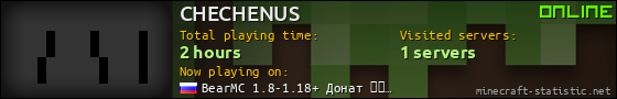 CHECHENUS userbar 560x90