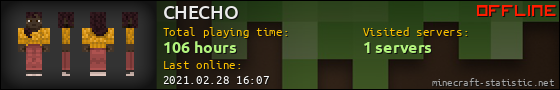 CHECHO userbar 560x90
