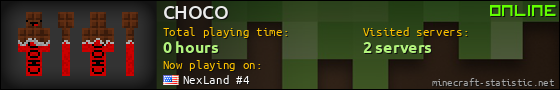 CHOCO userbar 560x90