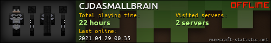 CJDASMALLBRAIN userbar 560x90