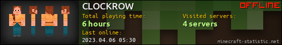 CLOCKROW userbar 560x90