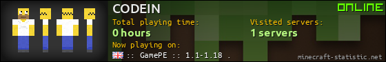 CODEIN userbar 560x90