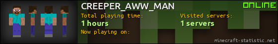 CREEPER_AWW_MAN userbar 560x90