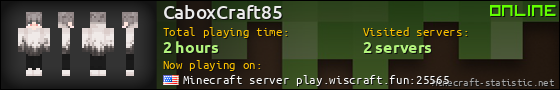 CaboxCraft85 userbar 560x90