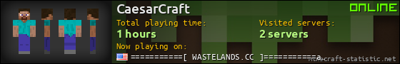 CaesarCraft userbar 560x90