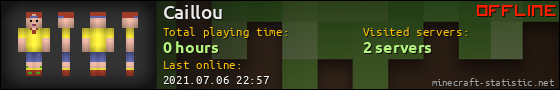 Caillou userbar 560x90