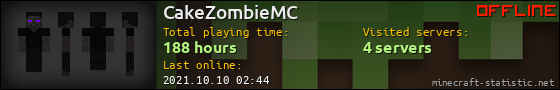 CakeZombieMC userbar 560x90