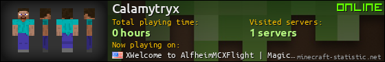 Calamytryx userbar 560x90