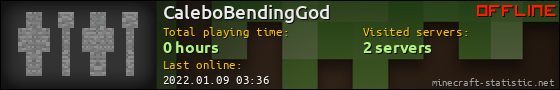 CaleboBendingGod userbar 560x90