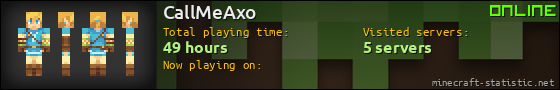 CallMeAxo userbar 560x90