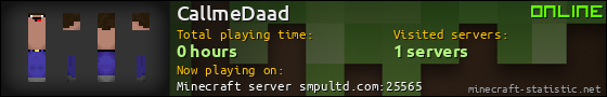 CallmeDaad userbar 560x90