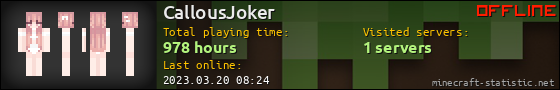 CallousJoker userbar 560x90