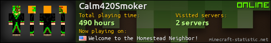 Calm420Smoker userbar 560x90