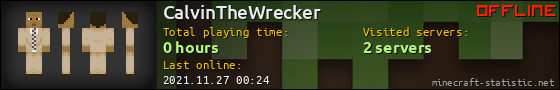 CalvinTheWrecker userbar 560x90