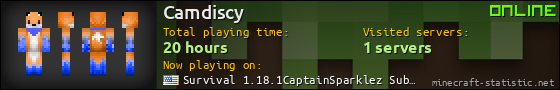 Camdiscy userbar 560x90
