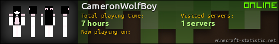 CameronWolfBoy userbar 560x90