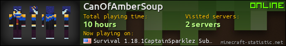 CanOfAmberSoup userbar 560x90