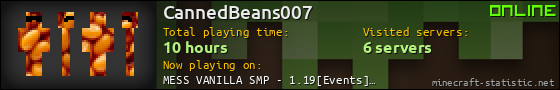 CannedBeans007 userbar 560x90