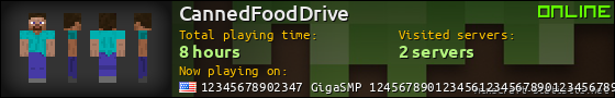 CannedFoodDrive userbar 560x90