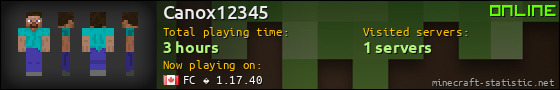Canox12345 userbar 560x90