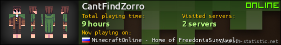 CantFindZorro userbar 560x90