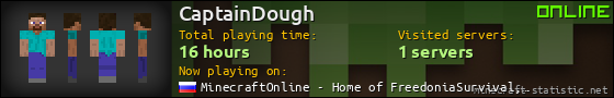 CaptainDough userbar 560x90