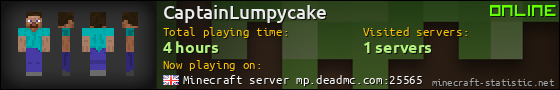 CaptainLumpycake userbar 560x90