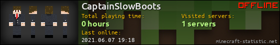 CaptainSlowBoots userbar 560x90