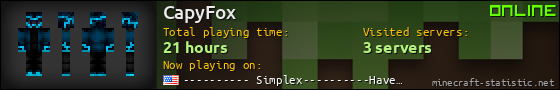 CapyFox userbar 560x90