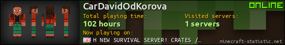 CarDavidOdKorova userbar 560x90