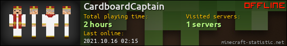 CardboardCaptain userbar 560x90