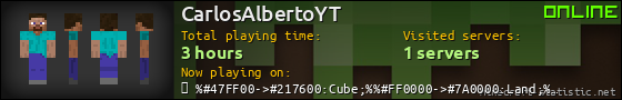 CarlosAlbertoYT userbar 560x90