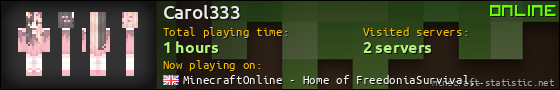 Carol333 userbar 560x90
