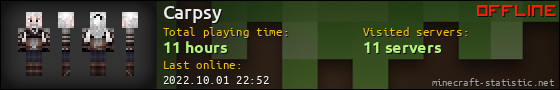 Carpsy userbar 560x90