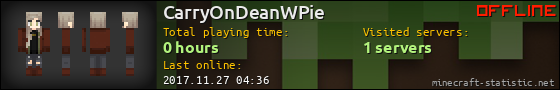 CarryOnDeanWPie userbar 560x90